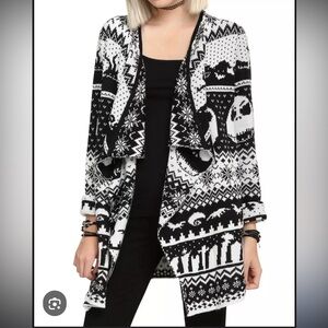 The Nightmare Before Christmas Fair Isle Cardigan